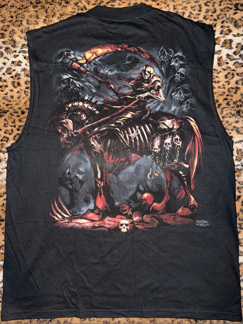 Vintage SkulBone Tank Top